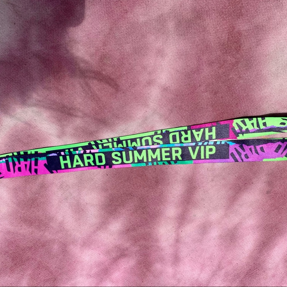 Hard Summer 2019 VIP Lanyard